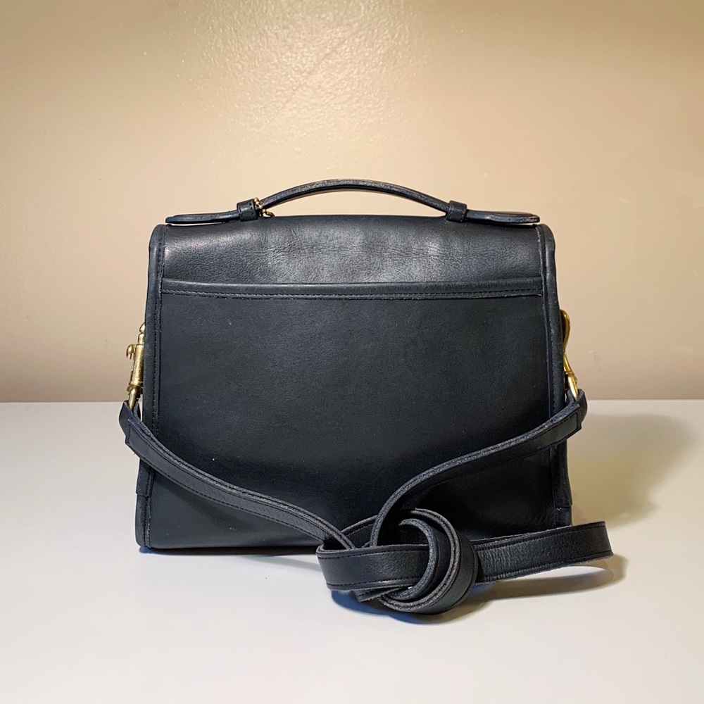 Vintage Coach Court 9870 Black w Hang Tag Made in the United States - Picture 2 of 7